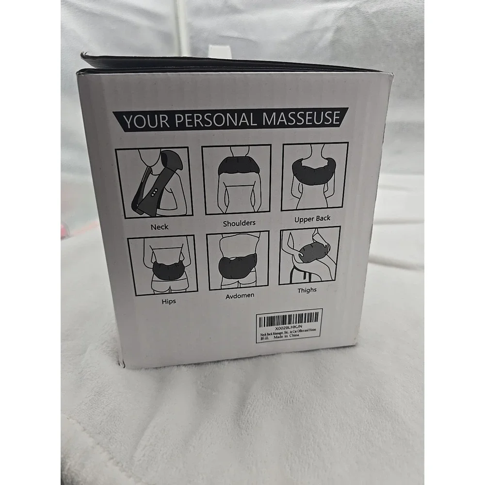 Shiatsu Neck and Back Massager with soothing heat‎